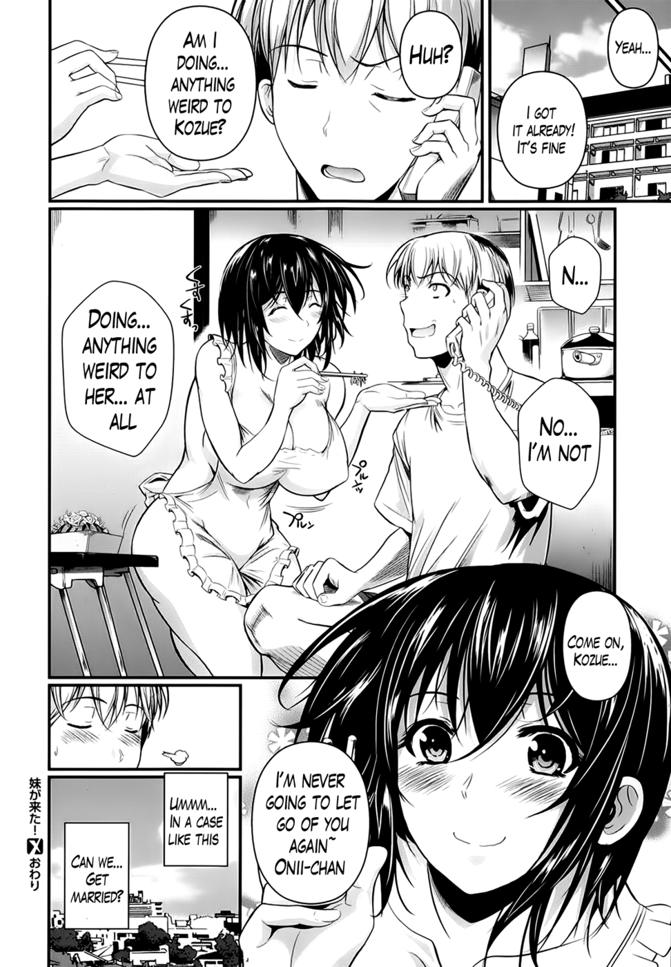 Hentai Manga Comic-My Little Sister Came !-Read-24